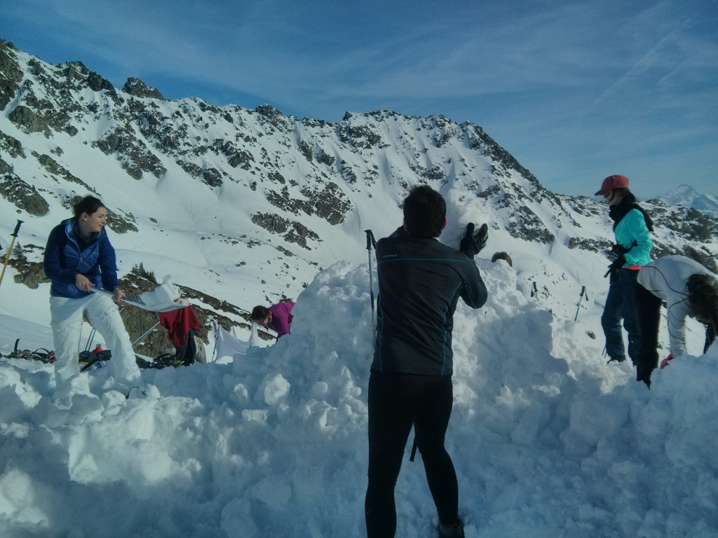 Constrution de l'igloo